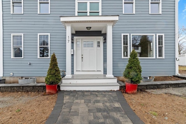 view of property entrance