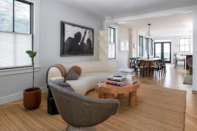 view of living room
