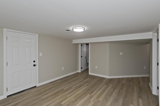 24 Old Jarvis Ave, Holyoke, MA 01040 - finished basement featuring wood finished floors and baseboards
