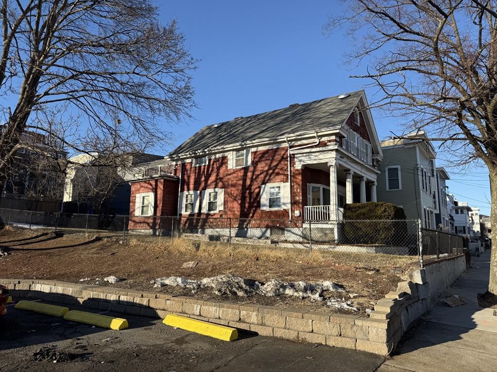 view of side of property