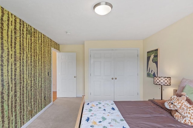 31 Fort Pond Hill Rd, Littleton, MA 01460 - carpeted bedroom featuring a closet and baseboards