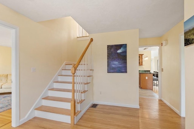 31 Fort Pond Hill Rd, Littleton, MA 01460 - stairway with wood finished floors