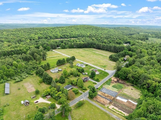 415 Holtshire Rd, Orange, MA 01364 - drone / aerial view of a heavily wooded area