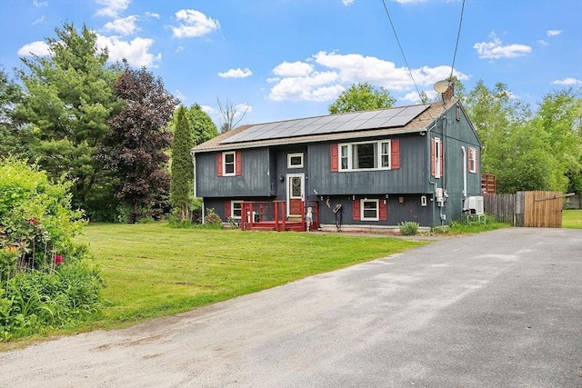 415 Holtshire Rd, Orange, MA 01364 - raised ranch featuring roof mounted solar panels
