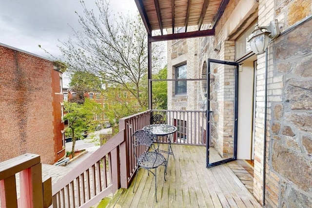15 Garrison Rd, Brookline, MA 02445 - view of balcony
