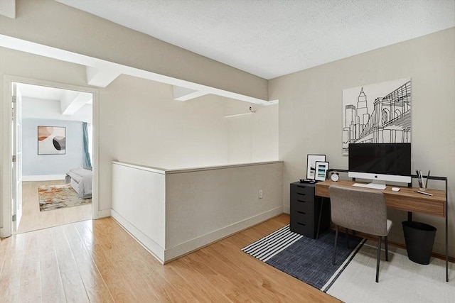 42 8th St Unit 1307, Boston, MA 02129 - office area with wood finished floors and baseboards