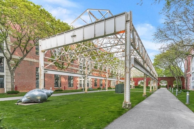 42 8th St Unit 1307, Boston, MA 02129 - view of property's community featuring a lawn