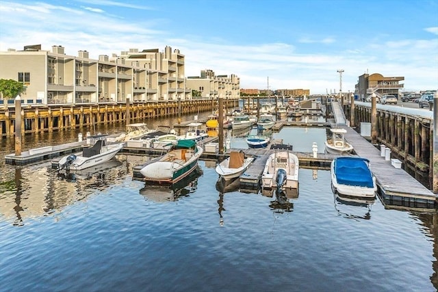 42 8th St Unit 1307, Boston, MA 02129 - dock featuring a water view