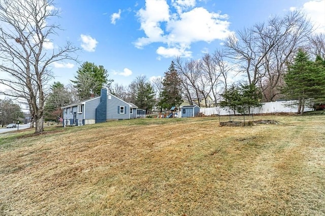 40 Chase Rd, Marlborough, MA 01752 - view of yard with a storage unit
