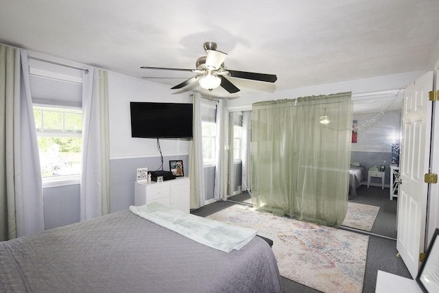 9 Lydon Ln Unit D2, Halifax, MA 02338 - bedroom with carpet floors and a ceiling fan