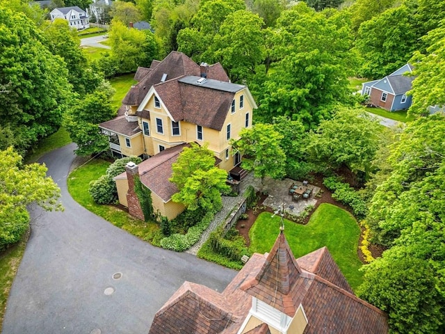 104 Main St, Topsfield, MA 01983 - drone / aerial view