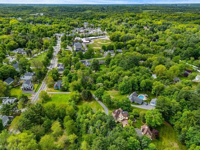 104 Main St, Topsfield, MA 01983 - drone / aerial view of a forest