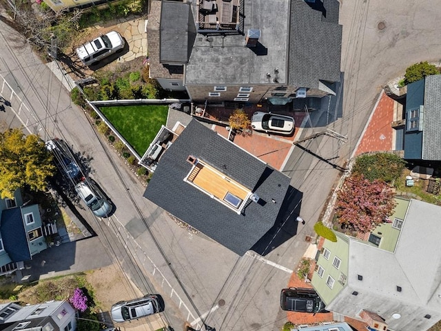 drone / aerial view
