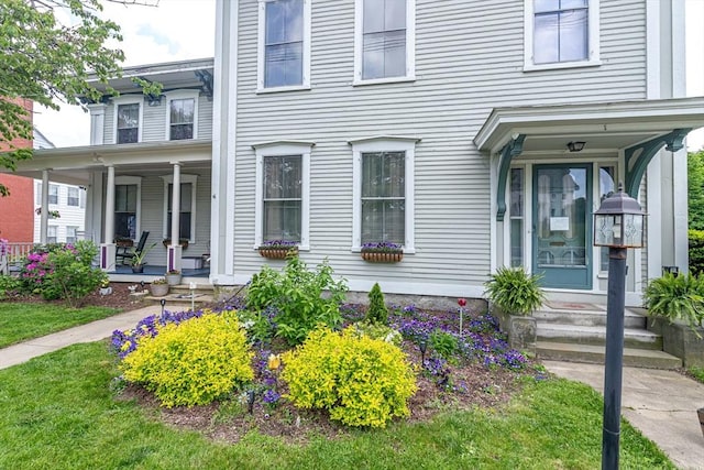 52 Central, Gardner, MA 01440 - view of exterior entry with a porch