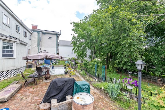 52 Central, Gardner, MA 01440 - view of yard featuring a patio