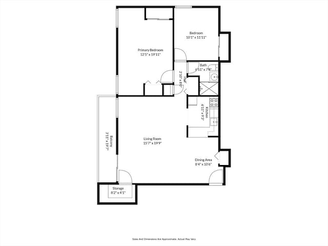 100 Park Terrace Dr Unit 124, Stoneham, MA 02180 - property floor plan