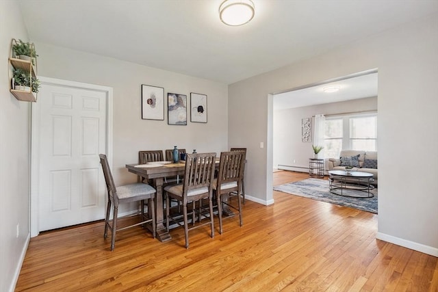 63 Beverly St, Chicopee, MA 01013 - dining space with light wood finished floors and baseboards