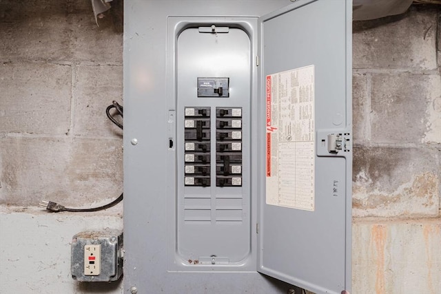 utilities with electric panel