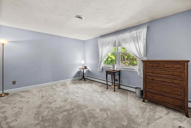 23 Fletcher St, Foxboro, MA 02035 - carpeted bedroom with baseboards and baseboard heating