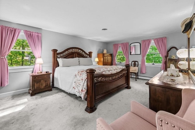 23 Fletcher St, Foxboro, MA 02035 - carpeted bedroom with a baseboard radiator and baseboards