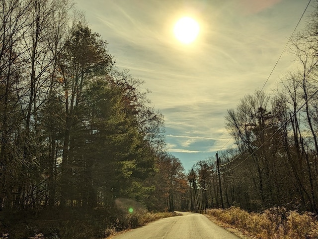 view of road