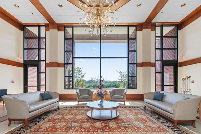 view of community lobby