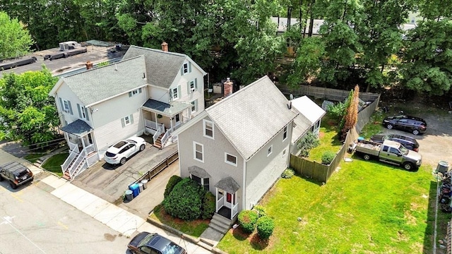 66 Guinan St, Waltham, MA 02451 - drone / aerial view