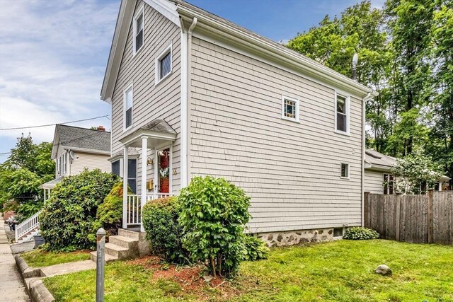 66 Guinan St, Waltham, MA 02451 - view of side of property