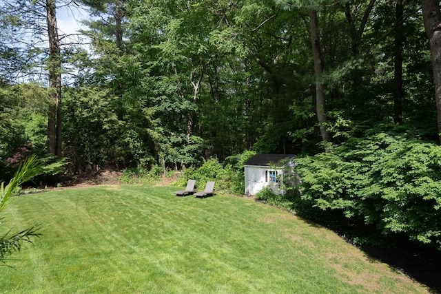 338 Highland St, Weston, MA 02493 - view of grassy yard featuring a view of trees