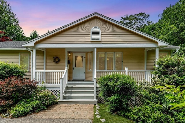 54 Arlington St, Amesbury, MA 01913 - view of front of home with a porch