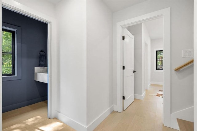 145 Warren St Unit 5, Newton, MA 02459 - hallway with plenty of natural light