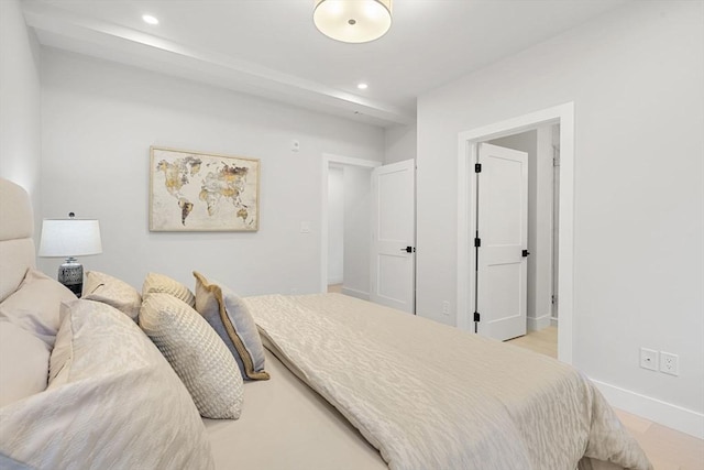 145 Warren St Unit 5, Newton, MA 02459 - bedroom with recessed lighting and baseboards