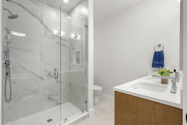 145 Warren St Unit 5, Newton, MA 02459 - bathroom with a marble finish shower and vanity