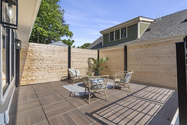 145 Warren St Unit 5, Newton, MA 02459 - view of patio / terrace