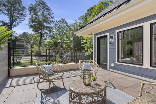 145 Warren St Unit 5, Newton, MA 02459 - view of patio / terrace