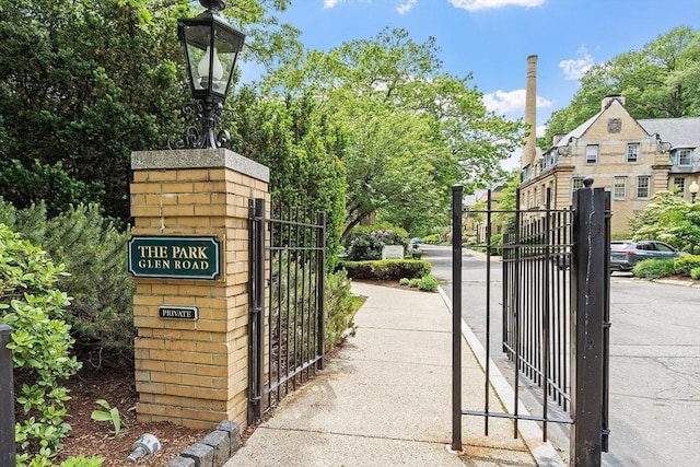 60 Glen Rd Unit 107, Brookline, MA 02445 - view of gate