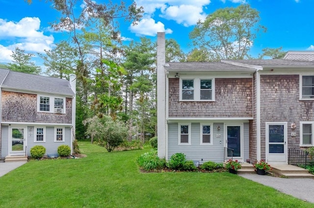 300 Falmouth Rd Unit 12A, Mashpee, MA 02649 - view of front of house featuring a front lawn