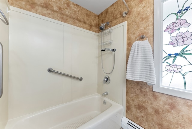 bathroom with  shower combination