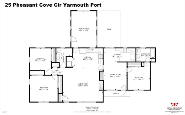 25 Pheasant Cove Cir, Yarmouth, MA 02675 - view of home floor plan