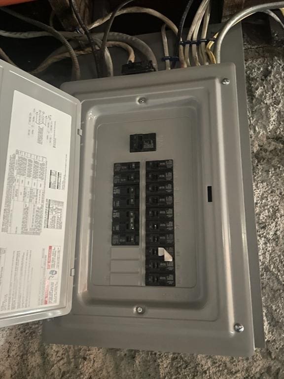 utilities with electric panel
