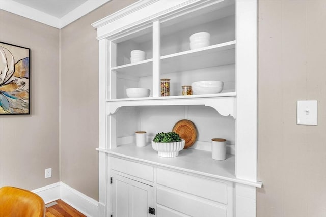 room details with wood-type flooring