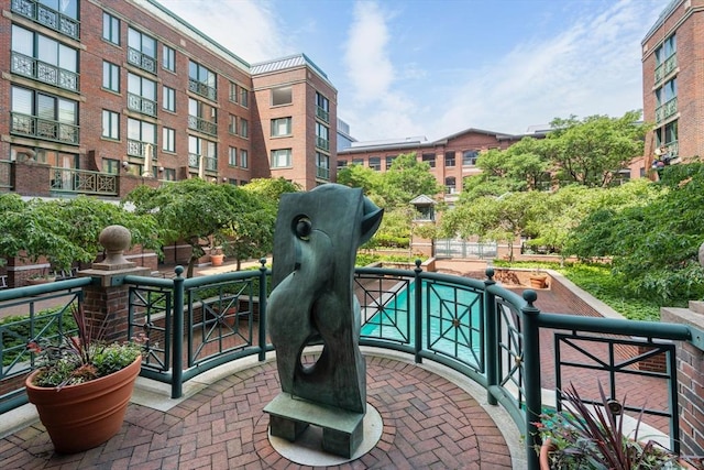 10 Rogers Unit 1119, Cambridge, MA 02142 - view of patio