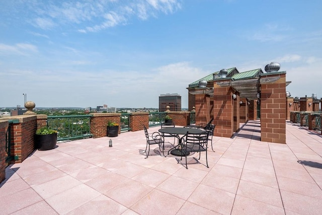 10 Rogers Unit 1119, Cambridge, MA 02142 - view of patio