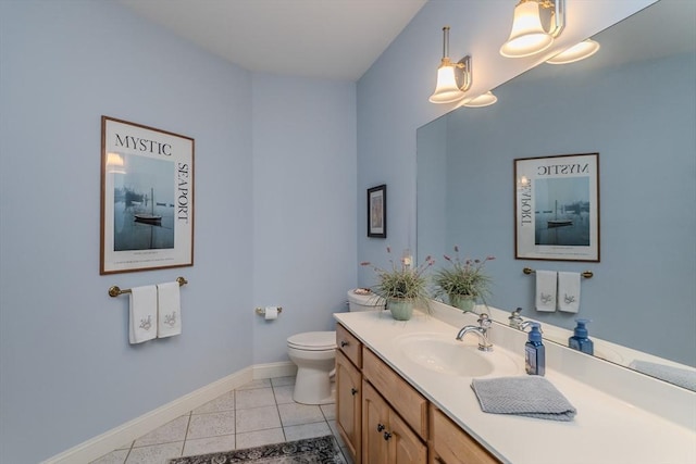 124 High Pine Cir Unit 124, Wilbraham, MA 01095 - bathroom with vanity and tile patterned floors