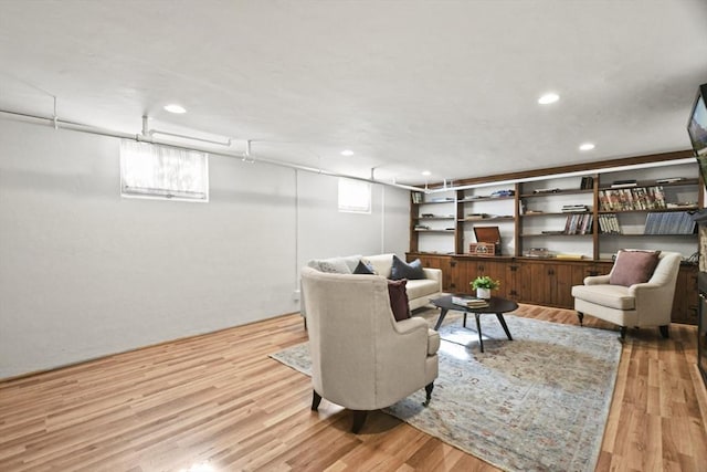 15 Alden Rd, Wellesley, MA 02481 - living area with light wood finished floors and recessed lighting