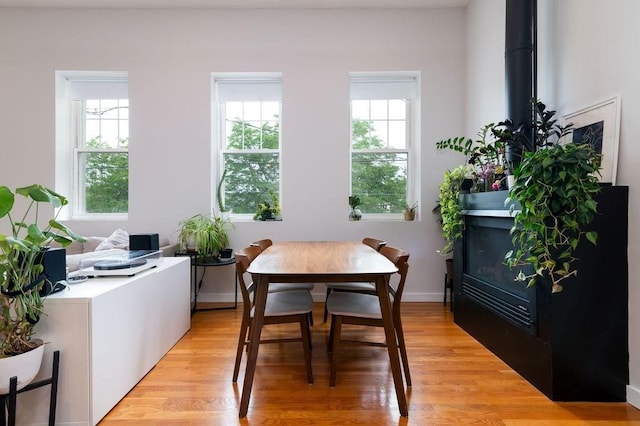 960 Broadway Unit 10, Chelsea, MA 02150 - dining area with light wood-style flooring
