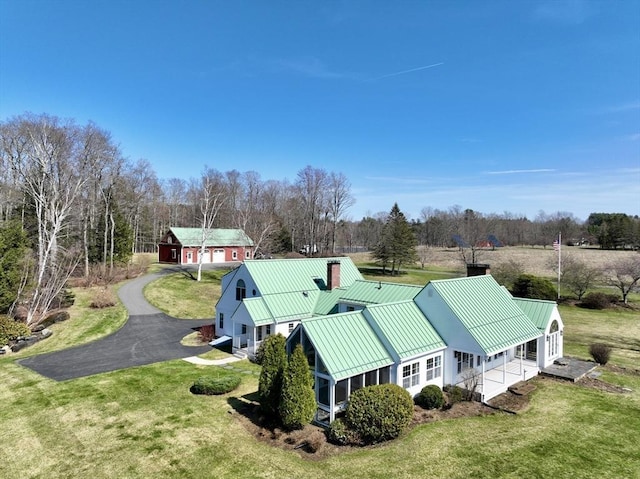 aerial view