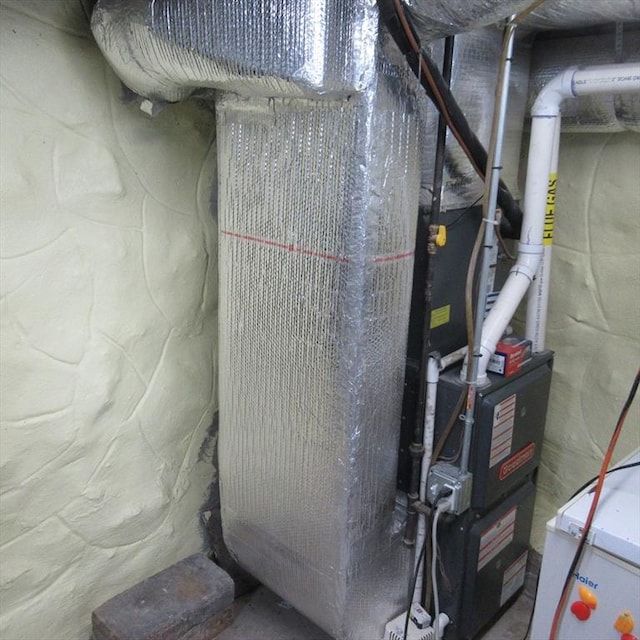 85-87 Belrose Ave, Lowell, MA 01852 - utility room featuring heating unit