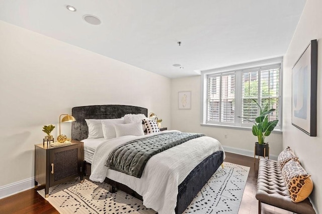 1682 Washington St Unit 8, Boston, MA 02118 - bedroom featuring wood finished floors and recessed lighting