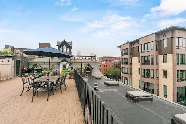 1682 Washington St Unit 8, Boston, MA 02118 - view of patio / terrace featuring outdoor dining space